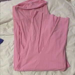 SKIMS Pink Maxi Skirt